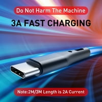 A do type c kabel, [3.3ft] Brzi punjenje USB tipa C kabel za Samsung Galaxy A10 A20 A51 S10 S9 S8, tip