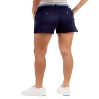 S. Polo Assn. Srednje rastezljive saten kratke hlače za žene
