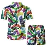 Allowith odijela za muškarce, sport, pokloni za Božićni rođendan,muški havajski Set odjeće za plažu ljetni