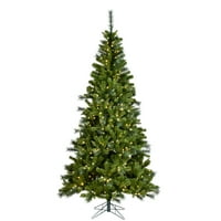 Vickerman 7,5 '48 Malvern mi EZ umjetno božićno drvce, topla bijela Dura-lit® LED svjetla