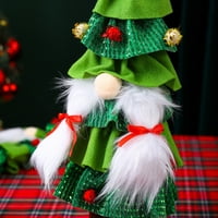 Eyicmarn Božić vino boca pokriva slatka Gnome Drvo vino boca Toppers haljine za Novu godinu ukras