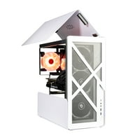 Velztorm White Addud IGing & Entertainment Custom Desktop