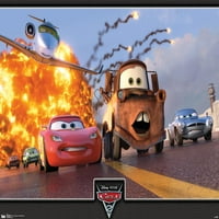 Disney Pixar automobili - Action Trio zidni poster, 22.375 34