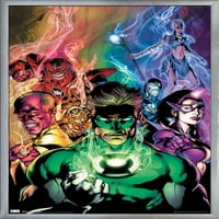 Comics - Zeleni fenjer - ubrzani noćni zidni poster, 22.375 34