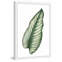 Marmont Hill Top Leaf i By Shayna Pitch Framered Painting Print